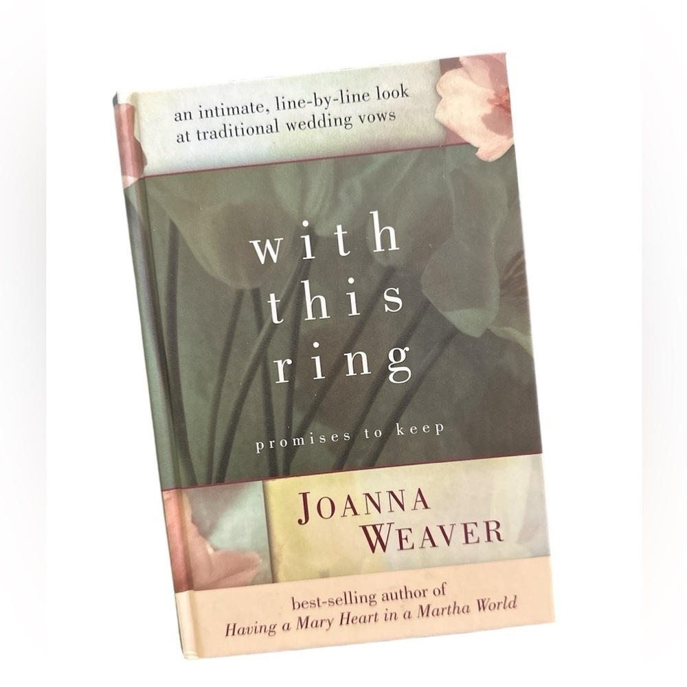 “With this ring” Promises To Keep Wedding Nuptial Book Brand New